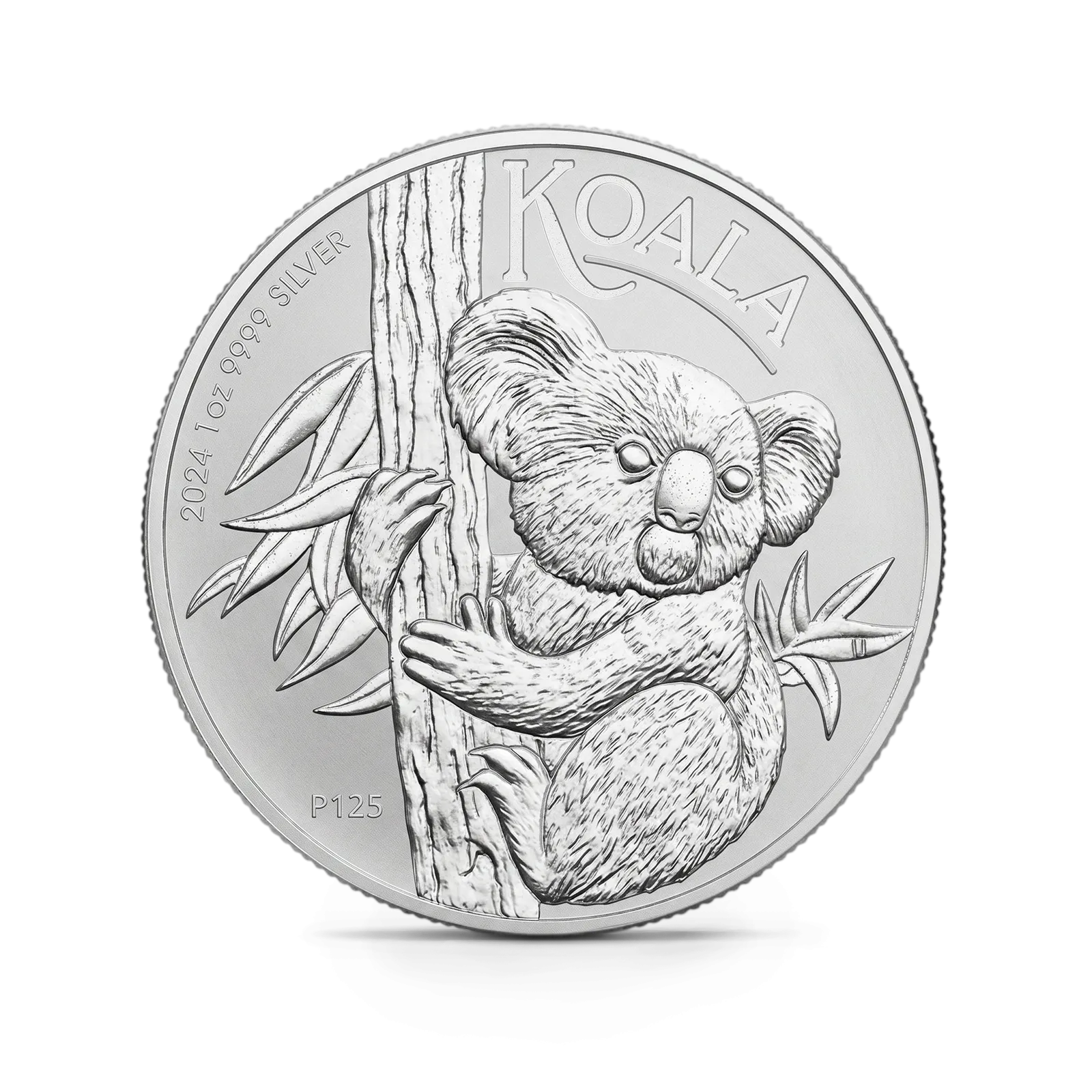 Монета "Коала", 2024 г., Серебро, 31,1 гр., проба 9999, АВСТРАЛИЯ