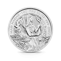 Монета "Дева Мэриан", 2022 г., Серебро, 31,1 гр., проба 999, СОЕДИНЕННОЕ КОРОЛЕВСТВО