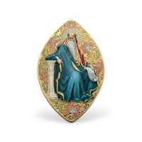 Монета "Святой Соломон", 2016 г., 31,1 гр., проба 999, НИУЭ