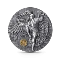 Монета "Шаолинь Кунг Фу Стиль Журавля",  2022 г., Серебро, 62,2 гр., проба 999, НИУЭ
