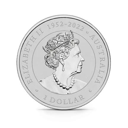 Монета "Коала", 2023 г., Серебро, 31,1 гр., проба 999.9, АВСТРАЛИЯ